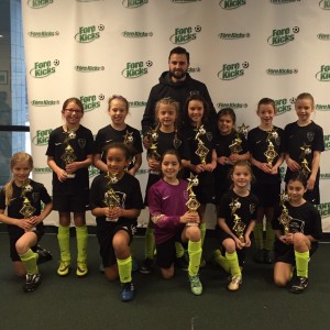            U9 Academy Forekicks winter champs      